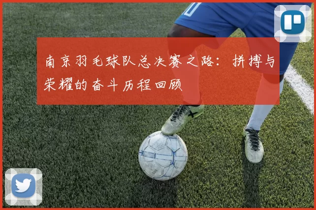 南京羽毛球队总决赛之路：拼搏与荣耀的奋斗历程回顾