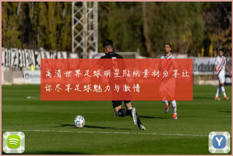 高清世界足球明星贴纸素材分享让你尽享足球魅力与激情